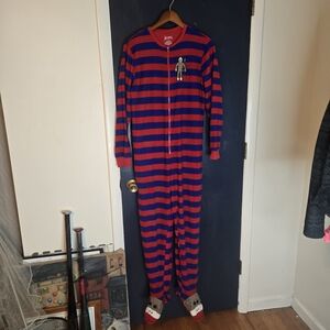 Sock Monkey Onesie Pajamas